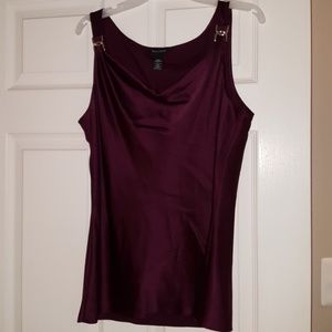 White House Black Market cami, satin, Large